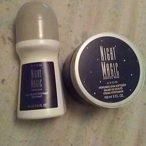 2 pc set Avon Night Magic Evening Musk